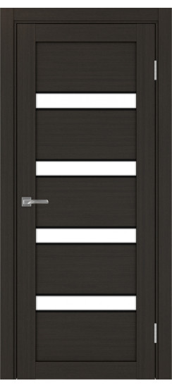 Турин_505AПC.12 молдинг алюм.чёрн.30  Венге FL (стекло: LACбелый)