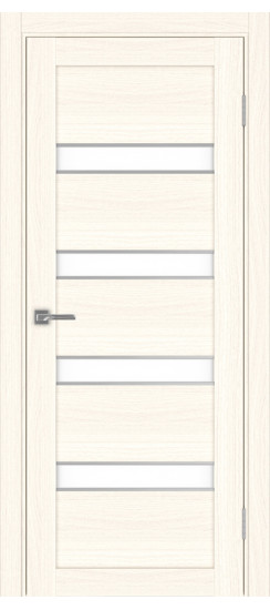 Турин_505AПC.12 молдинг алюм.хром.30  Ясень светлый (стекло: LACбелый)