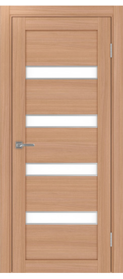 Турин_505AПC.12 молдинг алюм.хром.30  Ясень тёмный (стекло: LACбелый)