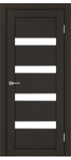 Турин_505AПC.12 молдинг алюм.хром.30  Венге FL (стекло: LACбелый)