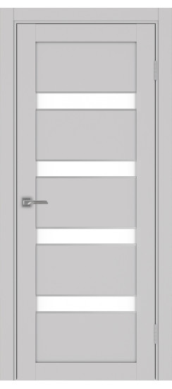 Турин_505AПC.12 молдинг алюм.хром.30  Пепельный (стекло: LACбелый)