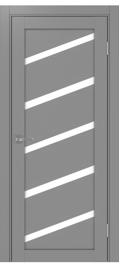 Турин_506У.112.40  Серый (стекло: LACбелый)