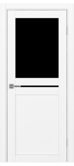 Турин_520.221.30  Белый снежный (стекло: LACчерный)