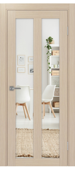 Турин_521.22.60  Дуб беленый FL (стекло: Зеркало/Зеркало)