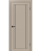 Турин_522AПП.111 молдинг алюм.чёрн. ЭКО-шпон Мокко