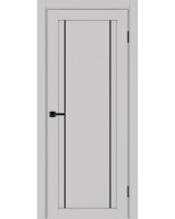 Турин_522AПП.111 молдинг алюм.чёрн. ЭКО-шпон Пепельный