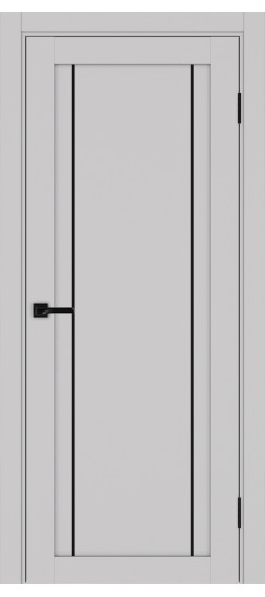 Турин_522AПП.111 молдинг алюм.чёрн.60  Пепельный