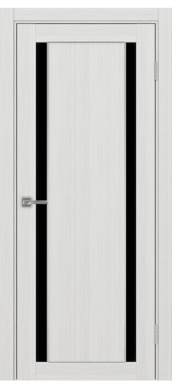 Турин_522AПП.212 молдинг алюм.хром.60  Ясень серебристый (стекло: LACчерный)