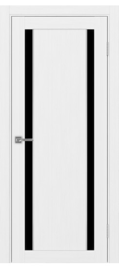 Турин_522AПП.212 молдинг алюм.хром.60  Белый лёд (стекло: LACчерный)