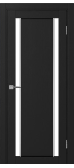 Турин_522AПП.212 молдинг алюм.хром.60  Антрацит (стекло: LACбелый)