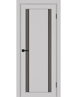 Турин_522АПС.212 молдинг алюм.чёрн. ЭКО-шпон Пепельный