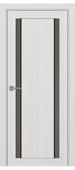 Турин_522АПС.212 молдинг алюм.чёрн.60  Ясень серебристый (заполнение: Бронза матовое)