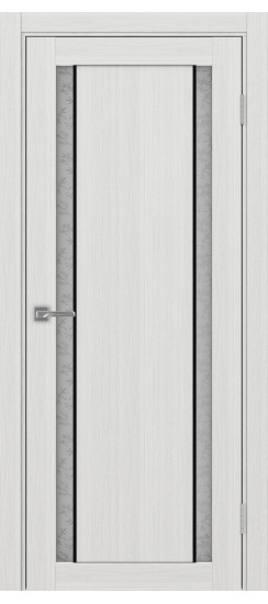 Турин_522АПС.212 молдинг алюм.чёрн.60  Ясень серебристый (заполнение: Дали б. цв.)