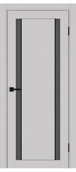 Турин_522АПС.212 молдинг алюм.чёрн.60  Пепельный (заполнение: Графит матовое)