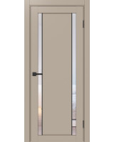 Турин_522АПС.212 молдинг алюм.чёрн. ЭКО-шпон Мокко