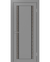 Турин_522АПС.212 молдинг алюм.чёрн. ЭКО-шпон Серый