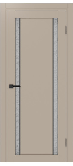 Турин_522АПС.212 молдинг алюм.чёрн.60  Мокко (заполнение: Дали б. цв.)