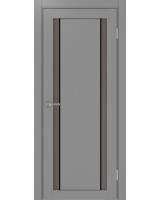 Турин_522АПС.212 молдинг алюм.чёрн. ЭКО-шпон Серый