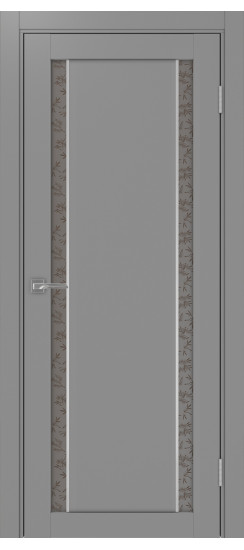 Турин_522АПС.212 молдинг алюм.хром.60  Серый (заполнение: Дали бр.)