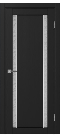 Турин_522АПС.212 молдинг алюм.хром.60  Антрацит (заполнение: Дали б. цв.)