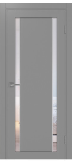 Турин_522АПС.212 молдинг алюм.хром.60  Серый (заполнение: Прозрачное)