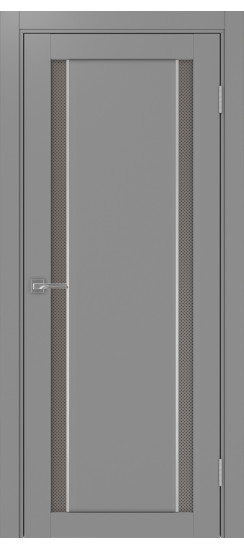 Турин_522АПС.212 молдинг алюм.хром.60  Серый (заполнение: Пунта бр.)