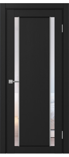 Турин_522АПС.212 молдинг алюм.хром.60  Антрацит (заполнение: Прозрачное)