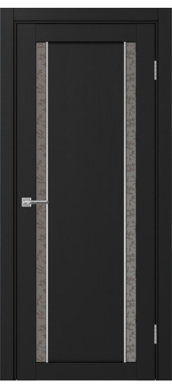 Турин_522АПС.212 молдинг алюм.хром.60  Антрацит (заполнение: Дали бр.)