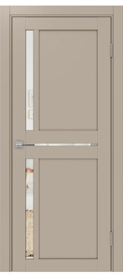 Турин_523.221.60  Мокко (стекло: Зеркало/Зеркало)