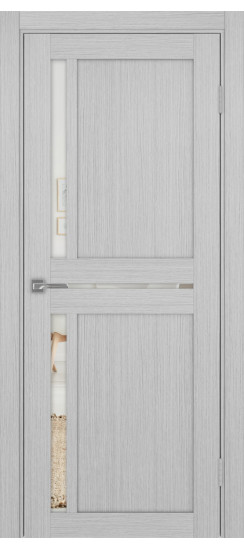 Турин_523.221.60  Дуб серый FL (стекло: Зеркало/Зеркало)