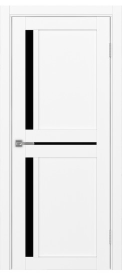 Турин_523.221.60  Белый снежный (стекло: LACчерный)