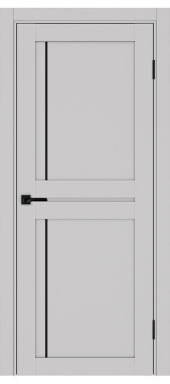 Турин_523АПП.111 молдинг алюм.чёрн.60  Пепельный