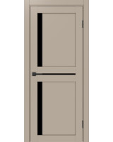 Турин_523АПП.221 молдинг алюм.чёрн. ЭКО-шпон Мокко