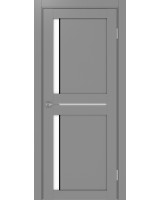 Турин_523АПП.221 молдинг алюм.чёрн. ЭКО-шпон Серый