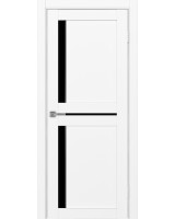 Турин_523АПП.221 молдинг алюм.чёрн. ЭКО-шпон Белый снежный