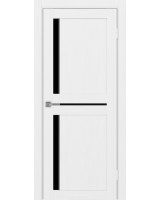 Турин_523АПП.221 молдинг алюм.чёрн. ЭКО-шпон Белый лёд