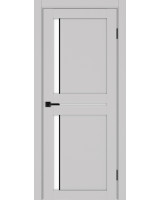 Турин_523АПП.221 молдинг алюм.чёрн. ЭКО-шпон Пепельный