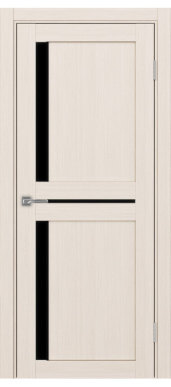 Турин_523АПП.221 молдинг алюм.чёрн.60  Ясень перламутровый (стекло: LACчерный)