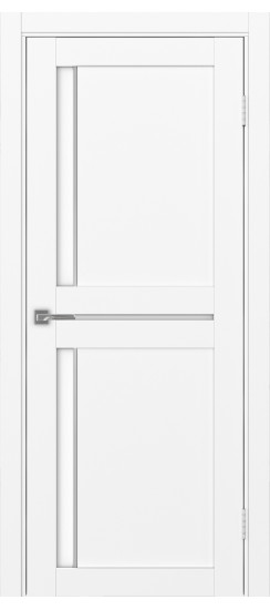 Турин_523АПП.221 молдинг алюм.хром.60  Белый снежный (стекло: LACбелый)