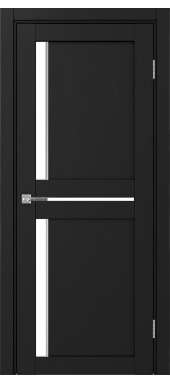 Турин_523АПП.221 молдинг алюм.хром.60  Антрацит (стекло: LACбелый)