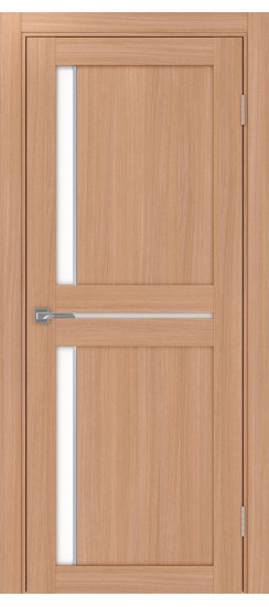 Турин_523АПП.221 молдинг алюм.хром.60  Ясень тёмный (стекло: LACбелый)