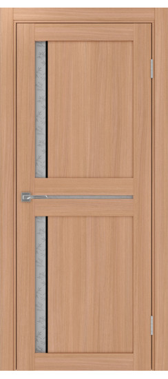 Турин_523АПС.221 молдинг алюм.чёрн.60  Ясень тёмный (заполнение: Дали б. цв.)