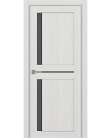 Турин_523АПС.221 молдинг алюм.чёрн. ЭКО-шпон Ясень серебристый