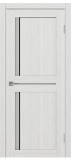 Турин_523АПС.221 молдинг алюм.чёрн.60  Ясень серебристый (заполнение: Мателюкс)