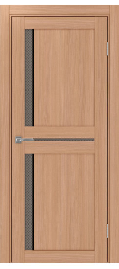 Турин_523АПС.221 молдинг алюм.чёрн.60  Ясень тёмный (заполнение: Пунта бр.)