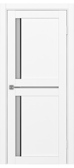 Турин_523АПС.221 молдинг алюм.чёрн.60  Белый снежный (заполнение: Мателюкс)