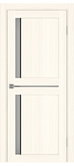 Турин_523АПС.221 молдинг алюм.чёрн.60  Ясень светлый (заполнение: Пунта б.цв.)