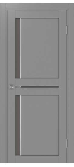 Турин_523АПС.221 молдинг алюм.хром.60  Серый (заполнение: Бронза матовое)