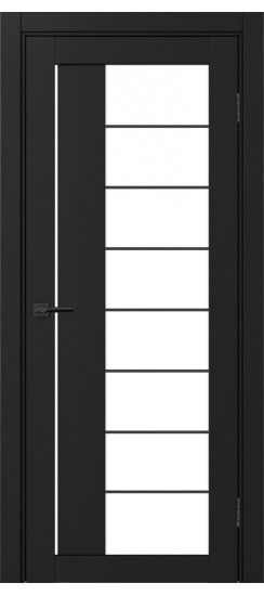 Турин_524АСС.22 молдинг алюм.чёрн.60  Антрацит (стекло: LACбелый)