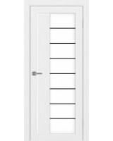 Турин_524АСС.22 молдинг алюм.чёрн. ЭКО-шпон Белый лёд